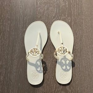 Tory Burch Thong Sandal, Ivory, US 7